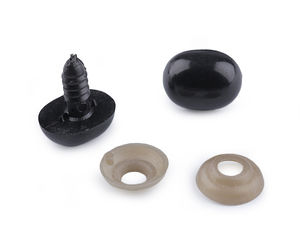 Sicherheitsnasen / Sicherheitsaugen 13x16 mm
