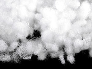 Polyester-Hohlfaser-Füllwatte 1 kg gebleicht