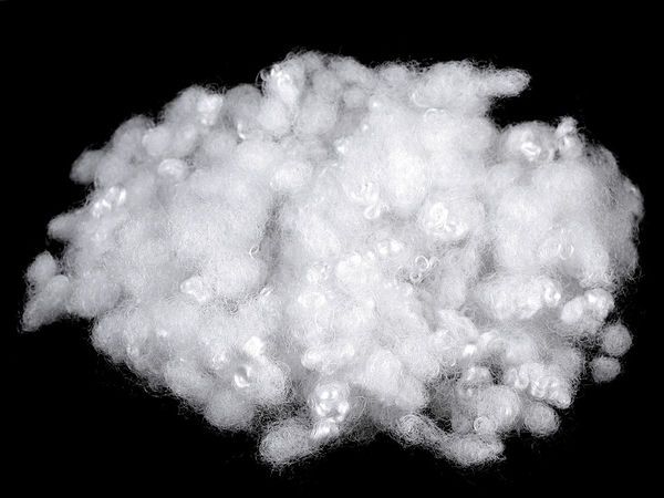 Premium Hohlfaser Polyester-Faserbällchen Füllwatte - 1kg ungebleichtes Füllmaterial für Spielzeug und Kissen