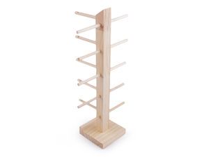 Holz-Präsentationsständer für Armbänder und Brillen