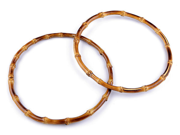 Taschengriffe aus Bambus Ø 20 cm