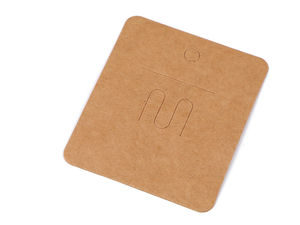 Papieranhänger für Broschen 6,2x7,5 cm