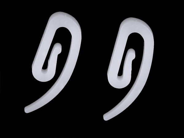 Gardinenhaken aus Kunststoff