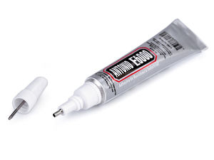 Antonio E6000 Professioneller Schmuckkleber & Bastelkleber mit Präzisionsspitze, transparente wasserfeste Verklebung - 10 ml