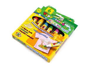 Premium Textilmarker (6er-Set) - Bügelfreie wasserfeste und auswaschbare Optionen für DIY-Projekte