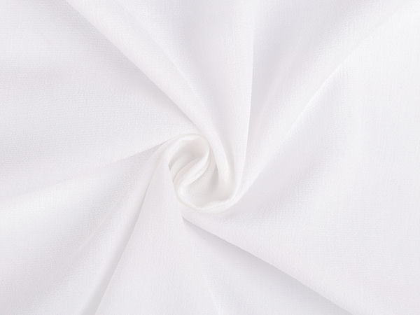 Premium doppelseitiger Uni-Georgette-Stoff - Matter, knitterfreier Bekleidungs- und Drapierstoff