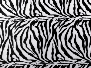 Animal-Print / Zebra-Fellimitat