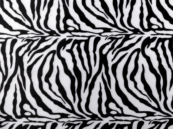 Animal-Print / Zebra-Fellimitat