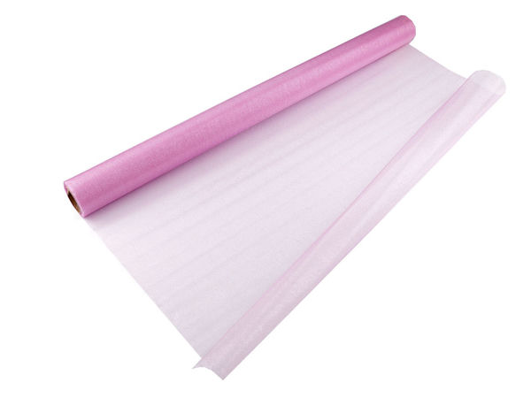 Premium Organza-Stoffrolle (72 cm Breite) - Eleganter Dekostoff für Hochzeiten, Events und Floristik