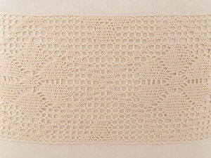 Kissenhülle mit Spitze 45x45 cm