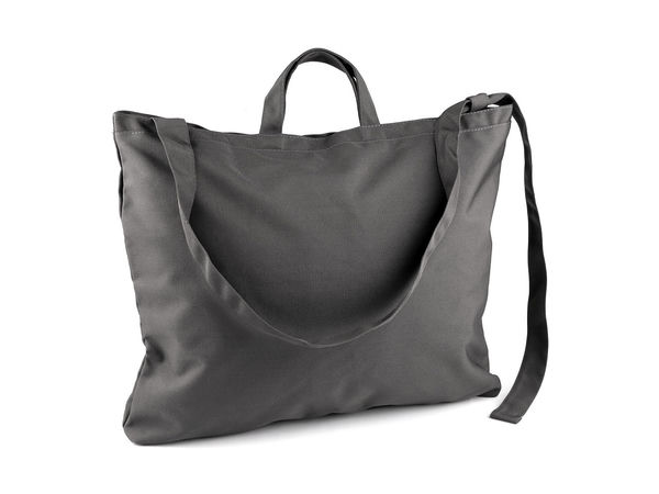 Große Tasche mit Innenfutter und Reißverschluss 50x42 cm
