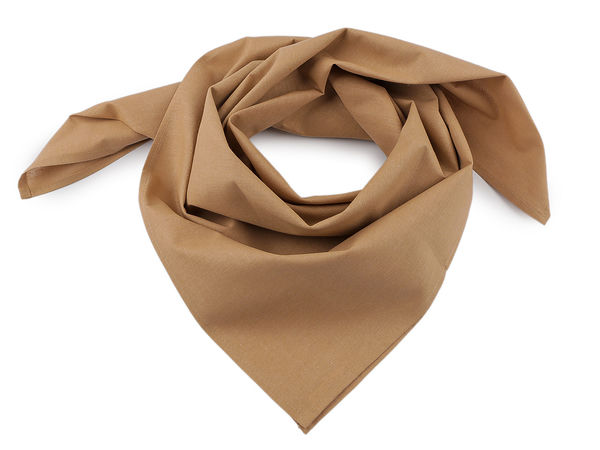Unisex Premium Baumwoll-Halstuch quadratisch - 70x70 cm Einfarbiges Bandana & Kopftuch