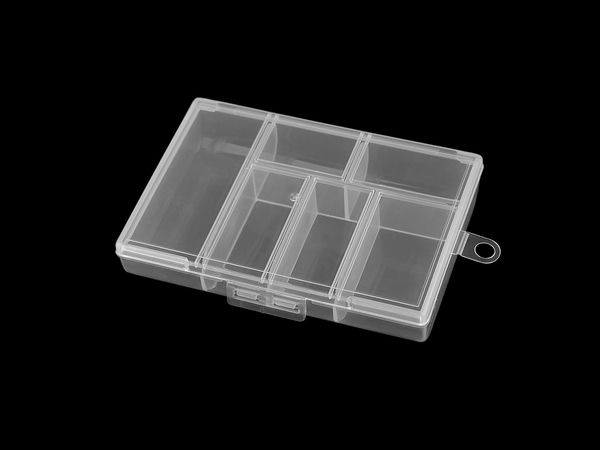 Kunststoffbox / Sortierbox 8,5 x 12 x 2,5 cm