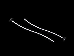 Kerzenherstellung - Kerzendocht mit Standfuß, 13,4 cm