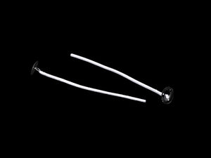 Premium gewachste Baumwolldochte mit Metall-Dochthaltern (8,5 cm, 12 mm Fuß)