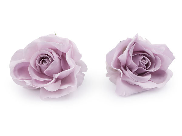 Dekorative künstliche Rosenköpfe (Ø 5 cm) für Bastelarbeiten, Kränze & Haarschmuck