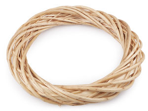 Premium-Weidenkranz Ø40 cm - Dekorative DIY-Basis für saisonale Bastelarbeiten & Wohndekoration