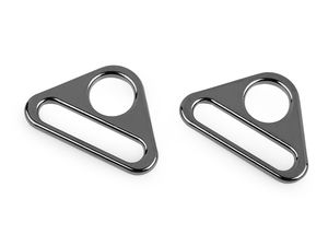 Dreiecksring aus Metall / Dreiecks-Schieber, Breite 31 mm