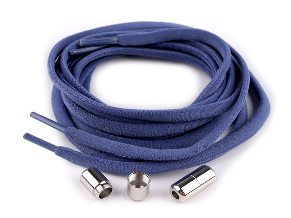 Elastische Schnürsenkel ohne Binden mit Metall-Schraubverschluss (100 cm) - Premium Lazy Laces