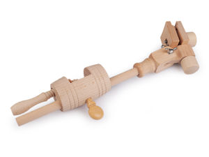 Premium-Stickrahmen-Ständer aus Holz - Verstellbare Tisch- und Stuhlhalterung mit Drehgelenk