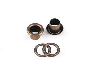 Premium-Metallösen mit Scheiben (Innen-Ø 6 mm, Außen-Ø 11 mm) – Rostfreie Ösen für Kleidung, Bademode und Taschen