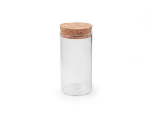 Glasfläschchen / Mini-Glasflaschen mit Korken