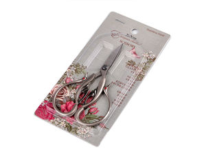 Verzierte Stickschere im Vintage-Stil – Kompakte Präzisionsschere für Handarbeiten, Nähen und Scrapbooking
