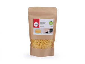 Premium-Bienenwachspastillen in Elfenbein zur Kerzenherstellung & zum Basteln - 200g