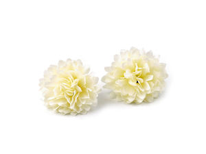 Premium künstliche Chrysanthemen-Blütenköpfe (5 cm) - Flauschige Kunstblüten für Kränze, Haarschmuck und Bastelarbeiten
