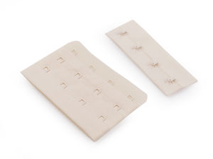 Premium BH-Verschluss mit Haken und Ösen, 4-reihig (75 mm Breite) für Lingerie-Herstellung und Reparatur