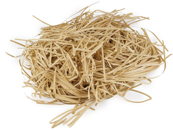 Premium-Deko-Papiergras für Geschenkkartons & Bastelarbeiten - 3 mm Streifenbreite, 30 g