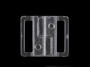 Kunststoff-Bikiniverschluss / Verschluss für Bademode, Breite 30 mm