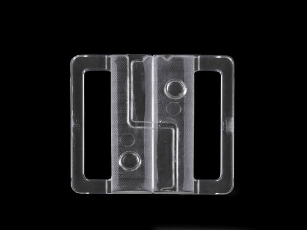 Kunststoff-Bikiniverschluss / Verschluss für Bademode, Breite 30 mm