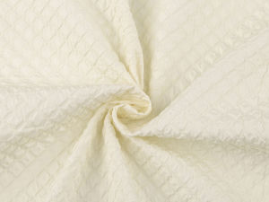 Premium Polyester-Windbreaker-Stoff mit 3D-Würfelstruktur und integriertem Futter