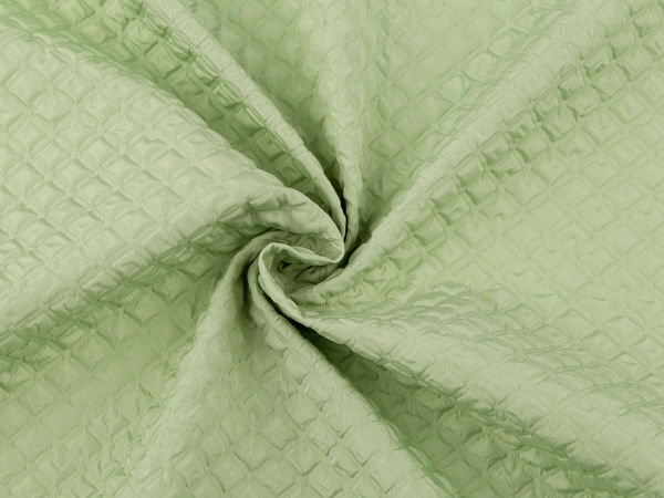 Premium Polyester-Windbreaker-Stoff mit 3D-Würfelstruktur und integriertem Futter