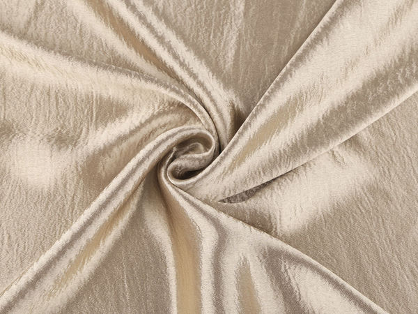 Premium-Satinstoff mit Crinkle-Effekt - Elegant fließendes Material mit dezentem Glanz