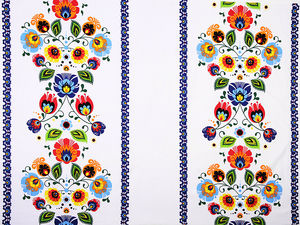 Baumwollstoff / Canvas, Folklore