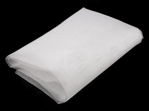 Premium weißes steifes Crinoline-Rosshaarband für Kleiderverstärkung & Hutmacherei