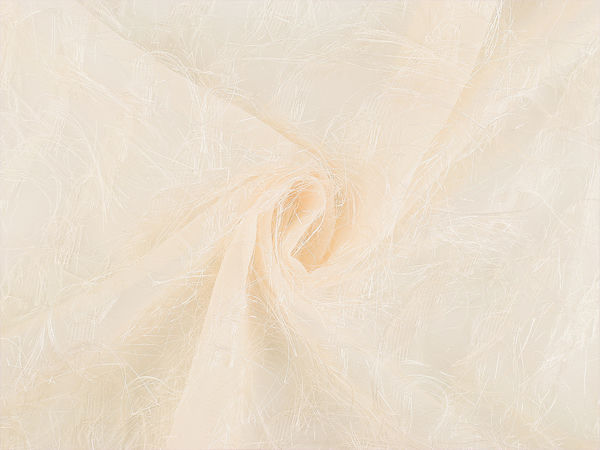 Chiffon mit dekorativem Zierfaden mit Metallic-Effekt