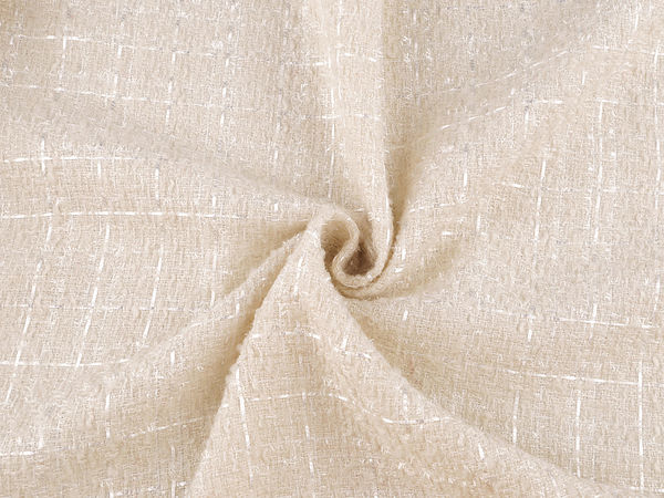 Kleider- und Anzugstoff mit Glanzfaden, Tweed