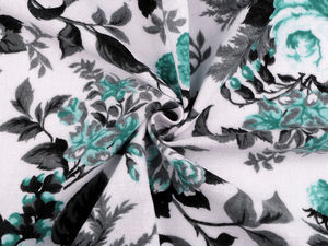 Baumwollflanell, Blumen