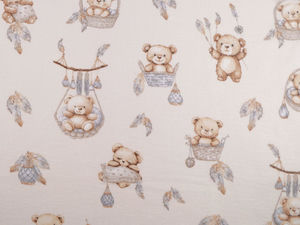 Baumwollflanell-Stoff, Teddybär