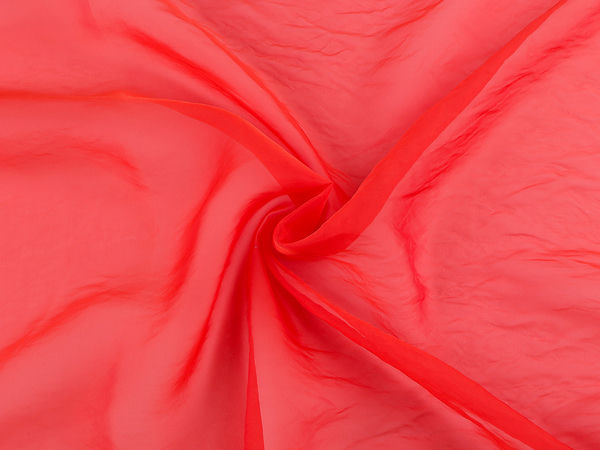 Fein gecrashter Chiffon