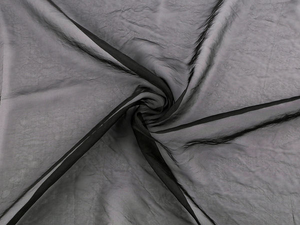 Fein gecrashter Chiffon