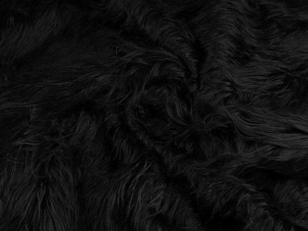 Langhaar-Webpelz mit extra langem Haar