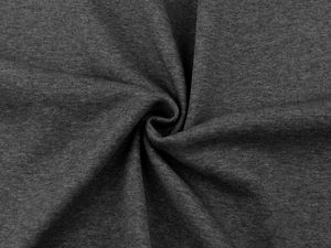 Premium-Jersey-Strickstoff mit Fleece-Innenseite