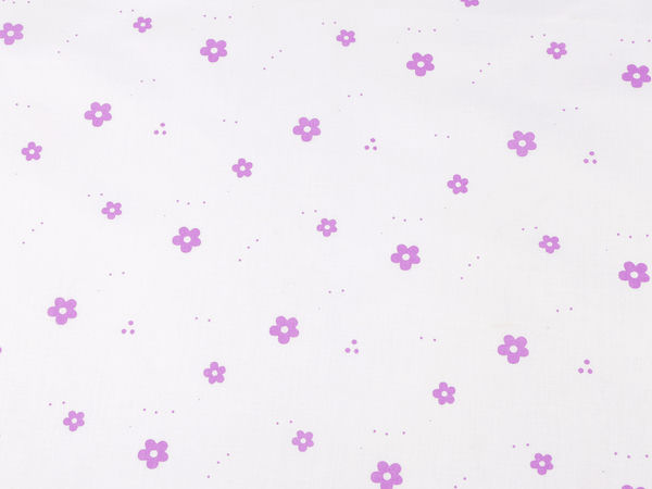 Baumwollstoff / Canvas, kleine Blumen