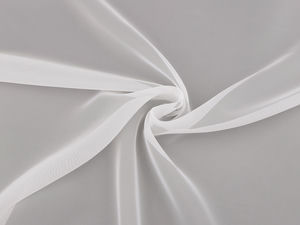 Premium Voile-Gardinenstoff in Naturweiß (300 cm Breite)