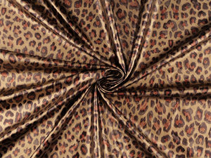 Premium-Bademodenstoff mit Animal-Print - Hochelastischer Strickstoff für Badebekleidung & Activewear