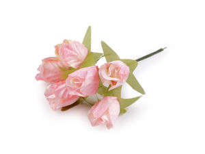 Künstliche Rose am Draht